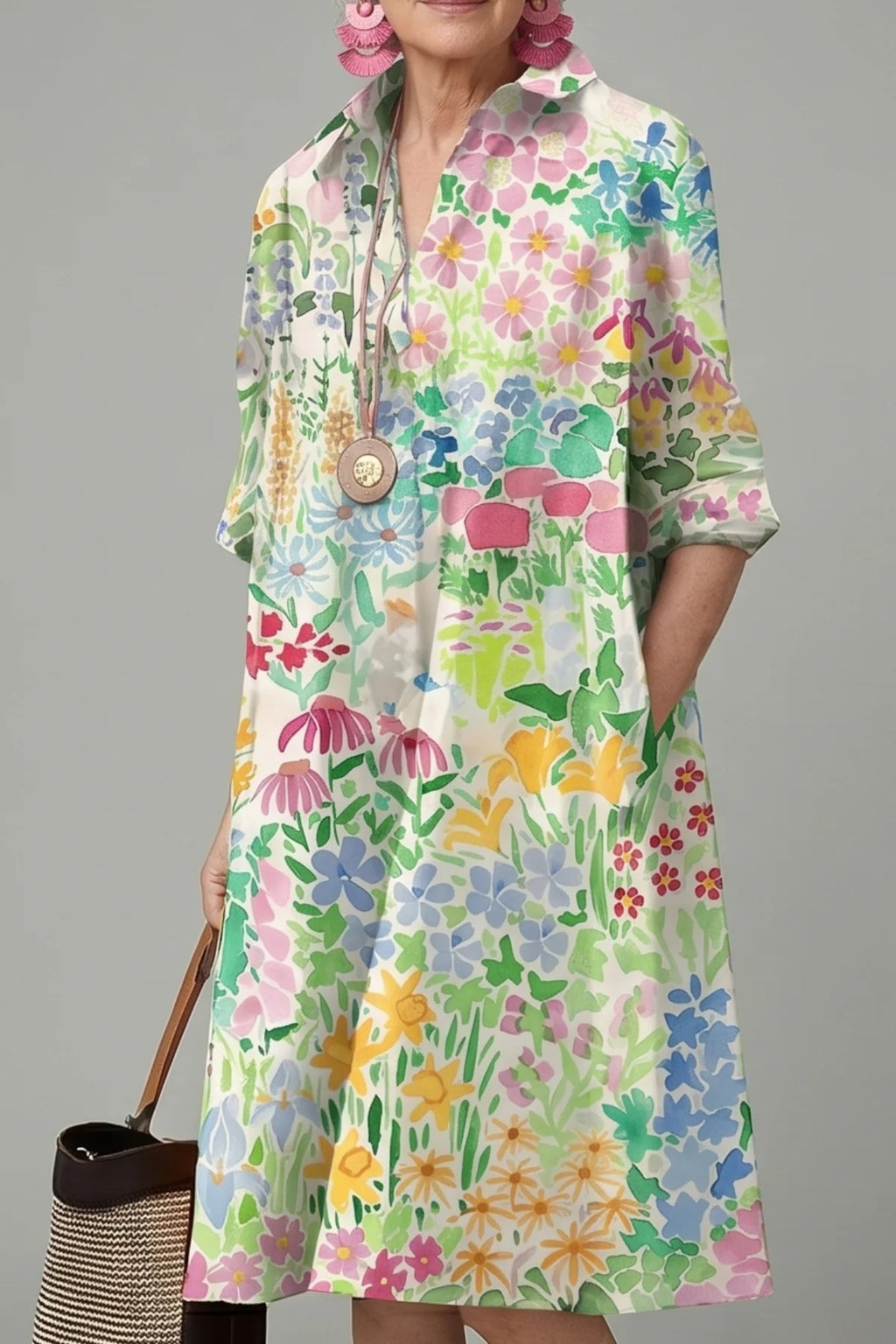 Paige | Vestido midi refinado y elegante