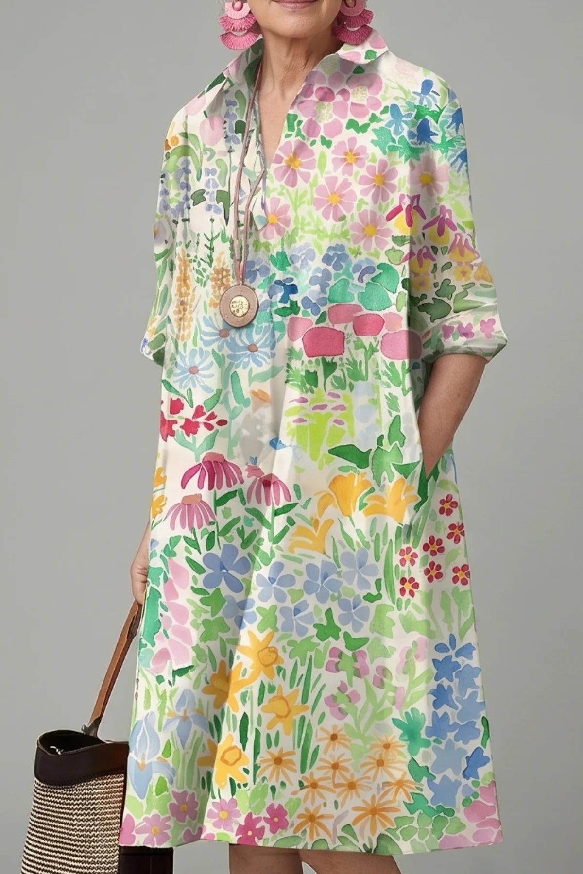 Paige | Vestido midi refinado y elegante