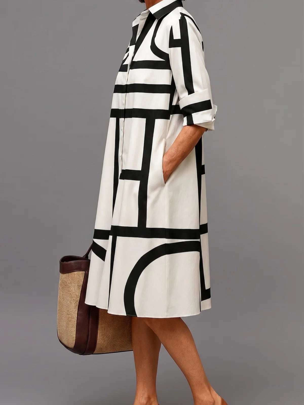 Ellie | Vestido midi refinado y elegante