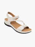 Sandalias elegantes ajustables para mujer.