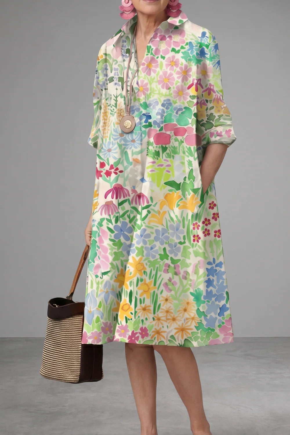 Paige | Vestido midi refinado y elegante