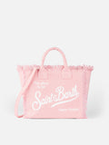 Bolso Colette en lona de algodón rosa