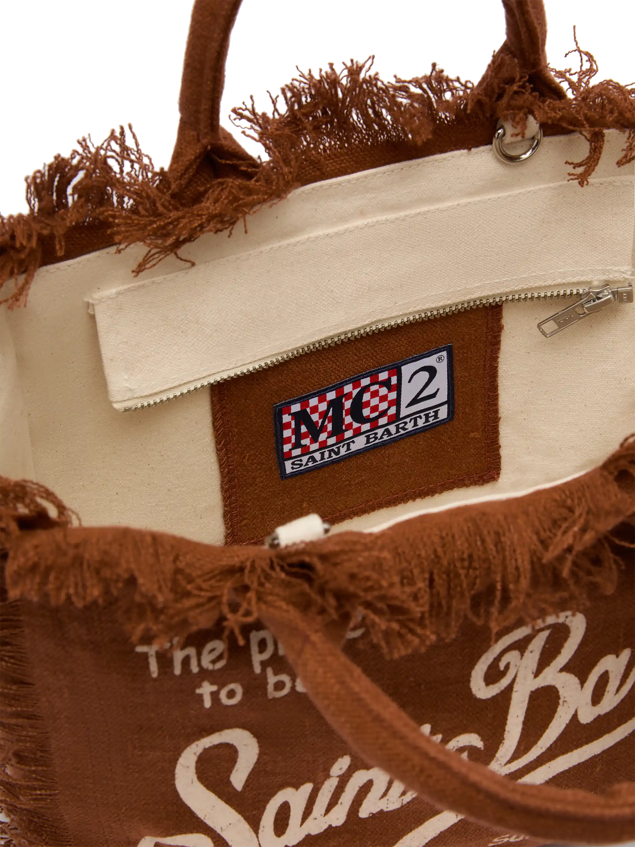 Bolso Colette 100% lino marrón