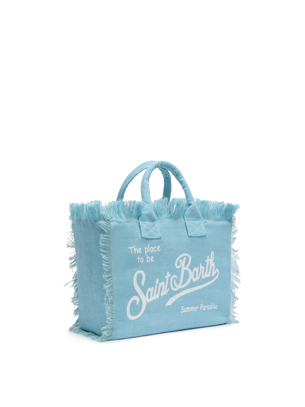 Bolso Colette de 100% lino azul