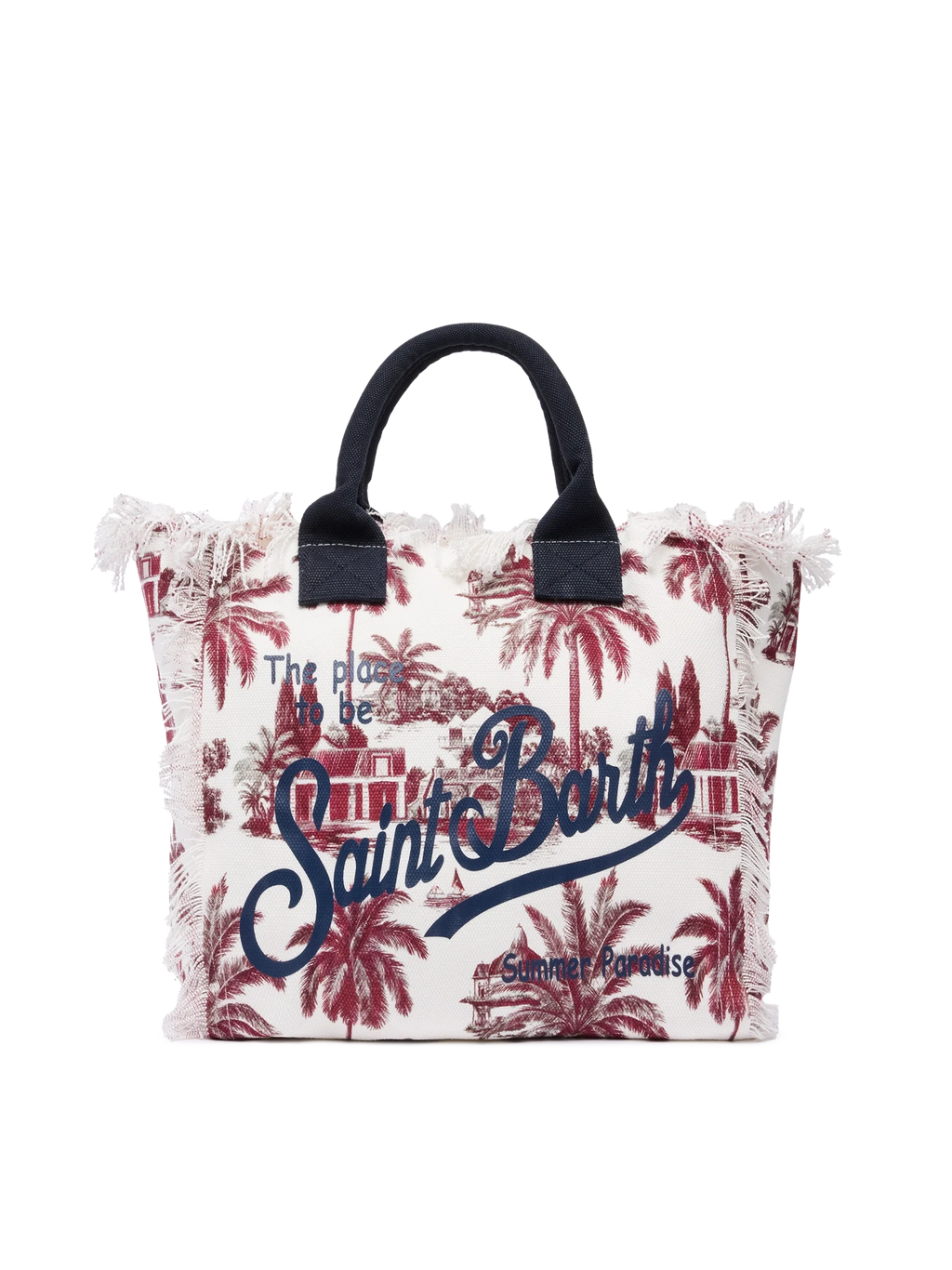 Bolso de hombro Vanity en lona de algodón con estampado toile de Jouy | DISEÑO CO-CREADO POR IA POR RICKDICK - IMPULSADO POR RED-EYE