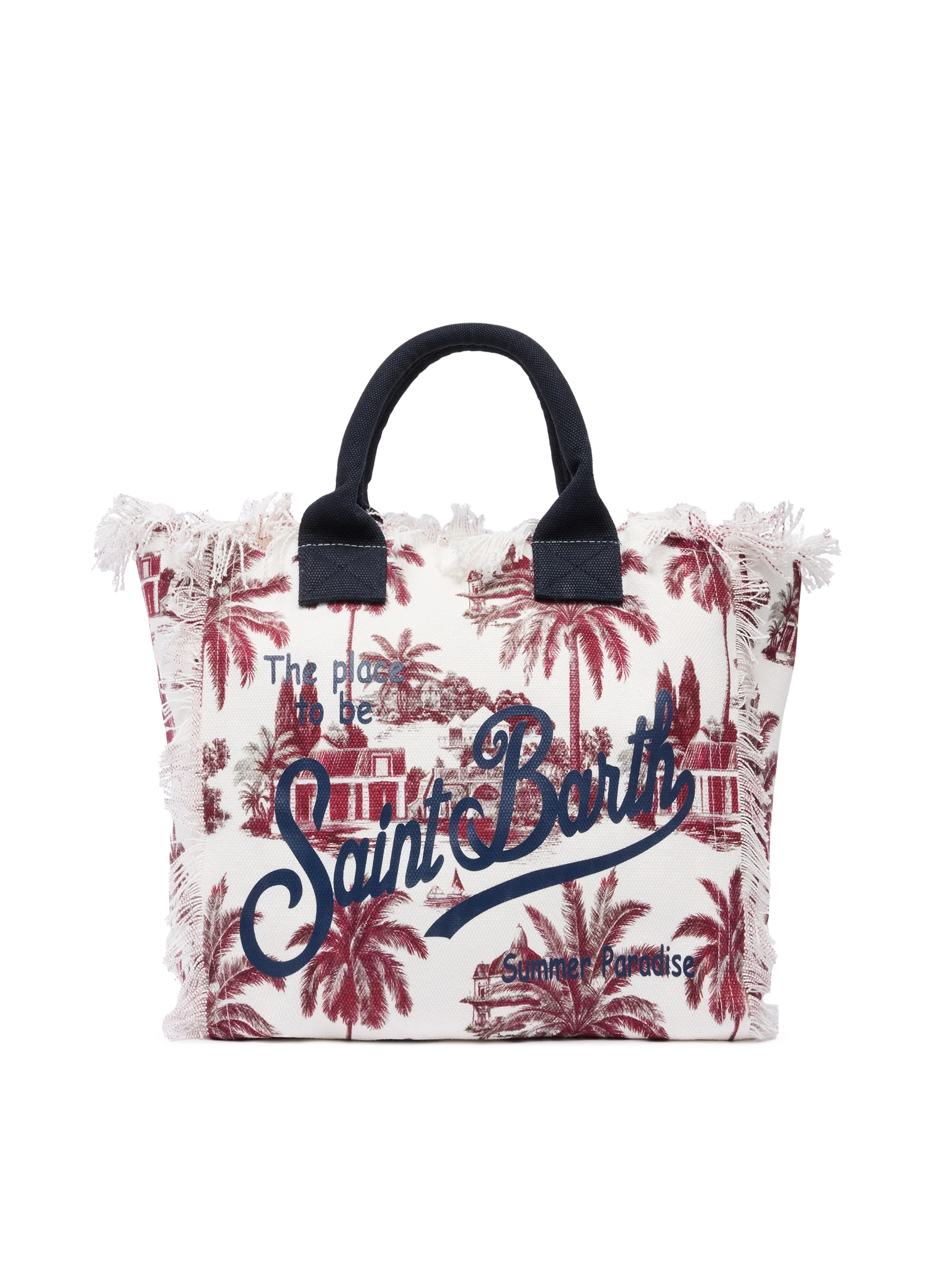 Bolso de hombro Vanity en lona de algodón con estampado toile de Jouy | DISEÑO CO-CREADO POR IA POR RICKDICK - IMPULSADO POR RED-EYE