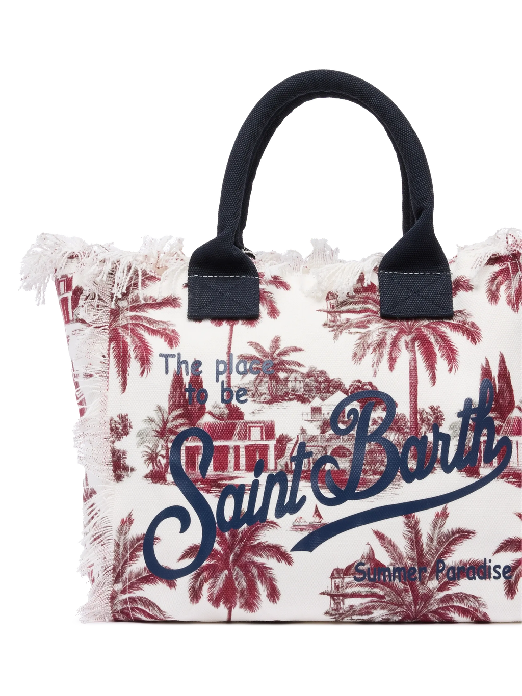 Bolso de hombro Vanity en lona de algodón con estampado toile de Jouy | DISEÑO CO-CREADO POR IA POR RICKDICK - IMPULSADO POR RED-EYE