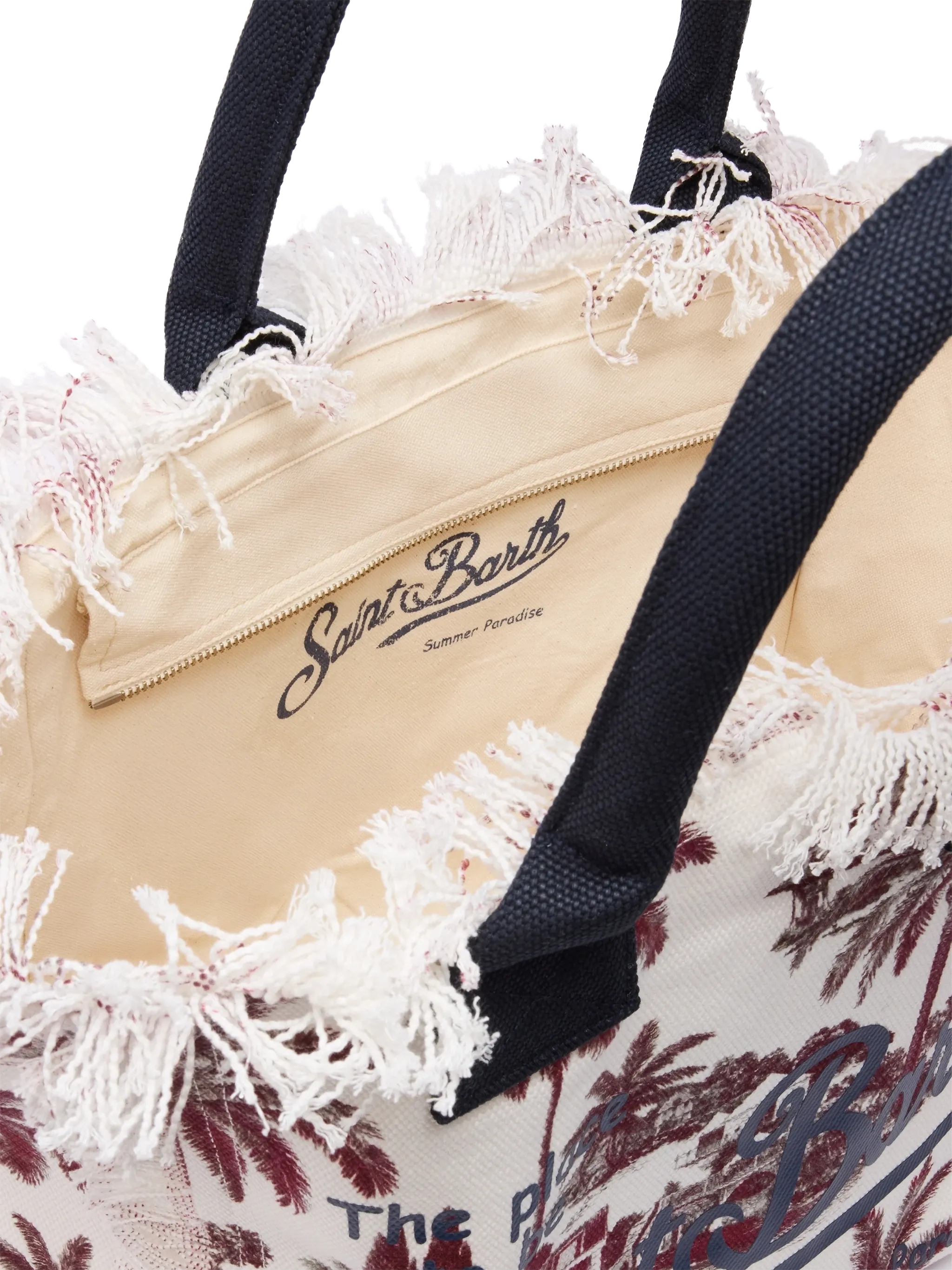 Bolso de hombro Vanity en lona de algodón con estampado toile de Jouy | DISEÑO CO-CREADO POR IA POR RICKDICK - IMPULSADO POR RED-EYE