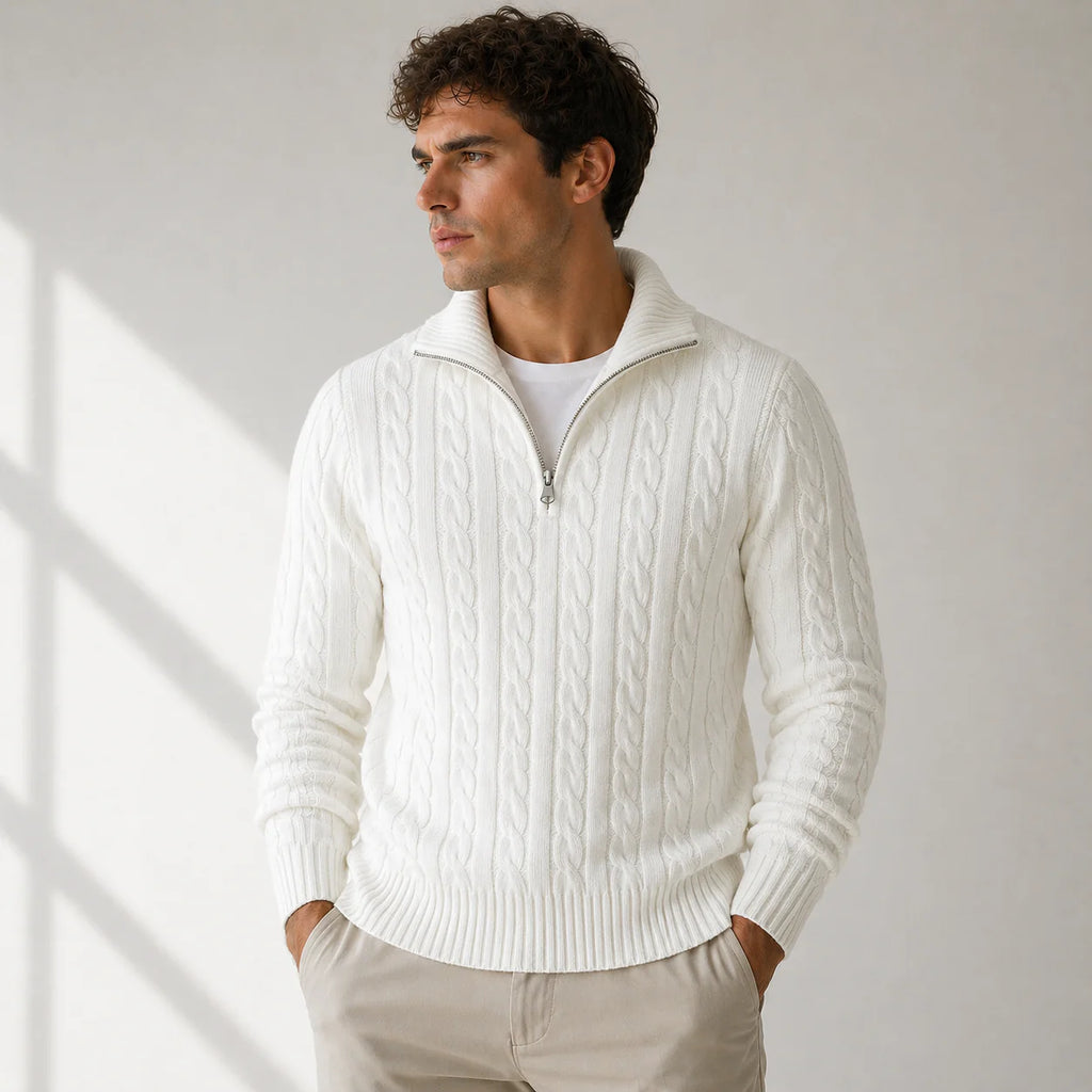 Jersey Alpine con Medio Cierre.