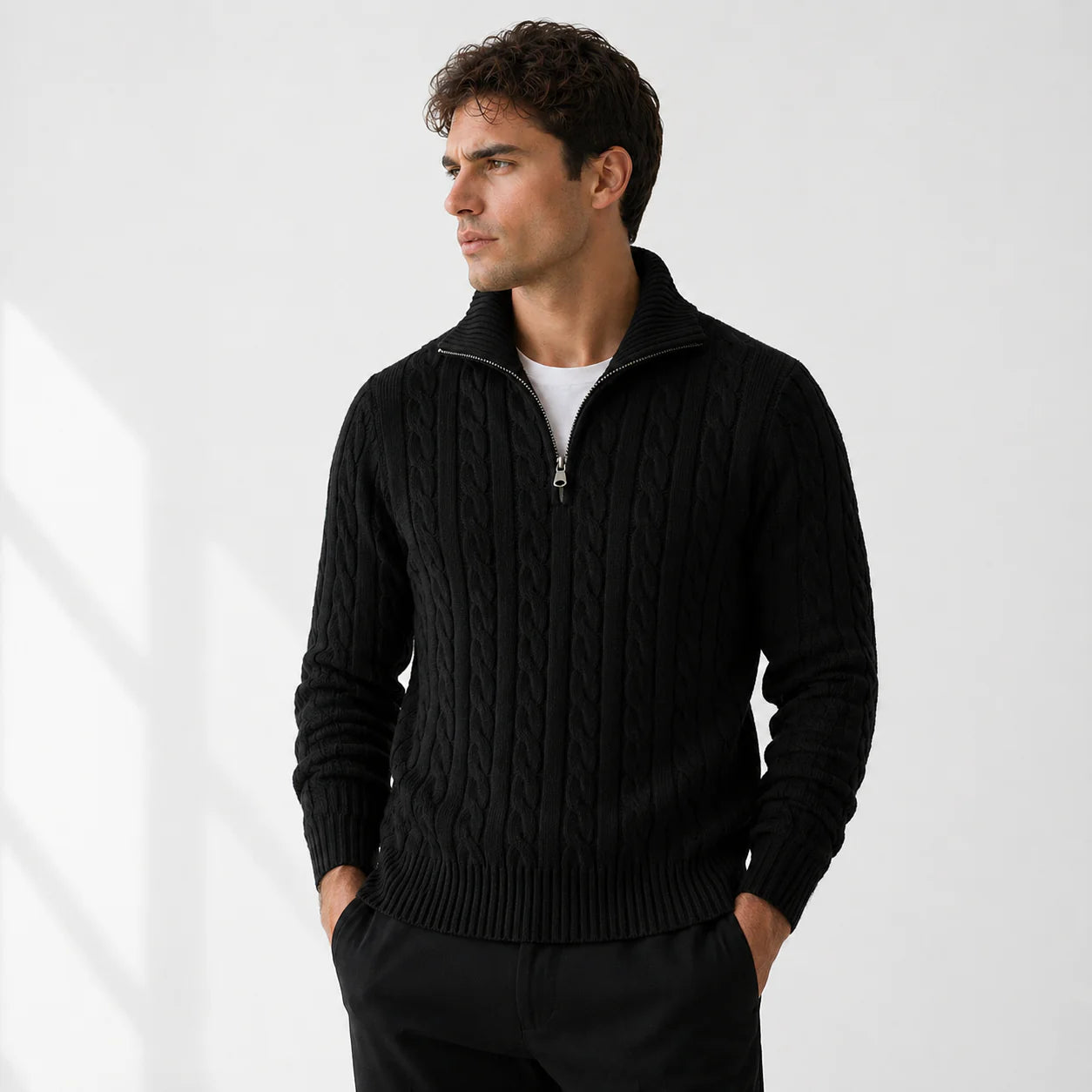 Jersey Alpine con Medio Cierre.