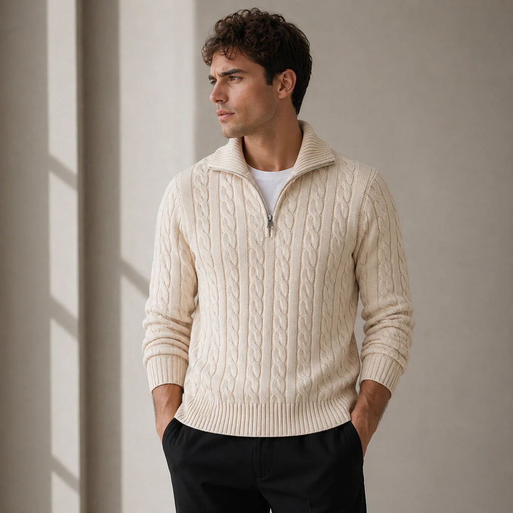 Jersey Alpine con Medio Cierre.