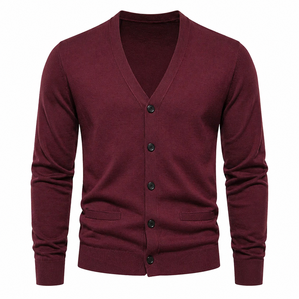 Cardigan Nero formal.