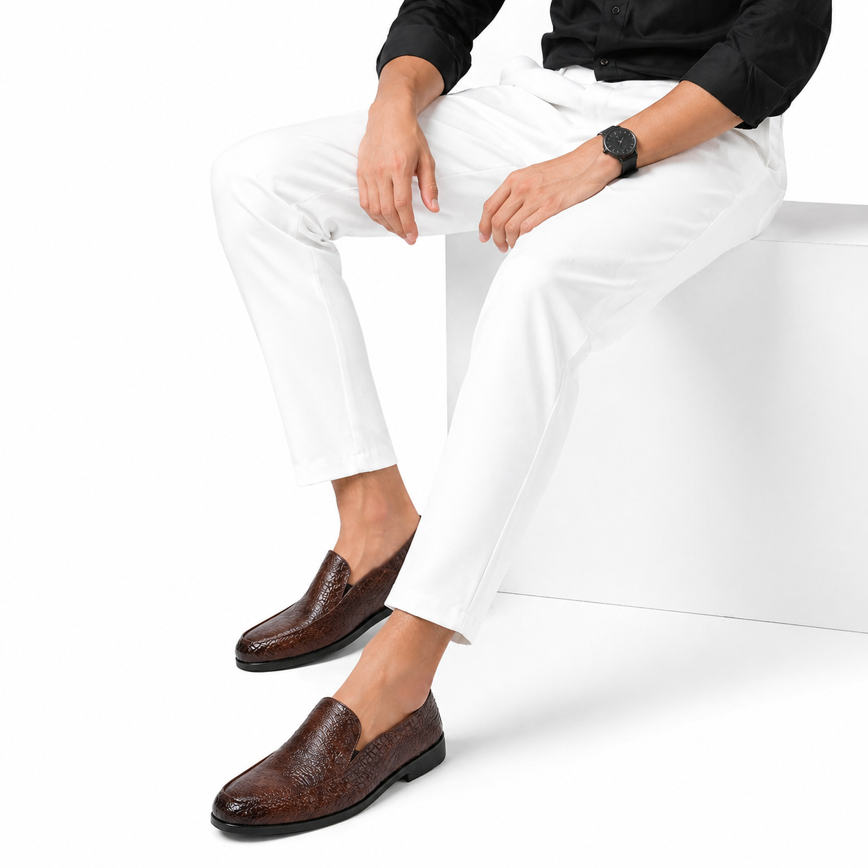 Mocasines Verona Croco.