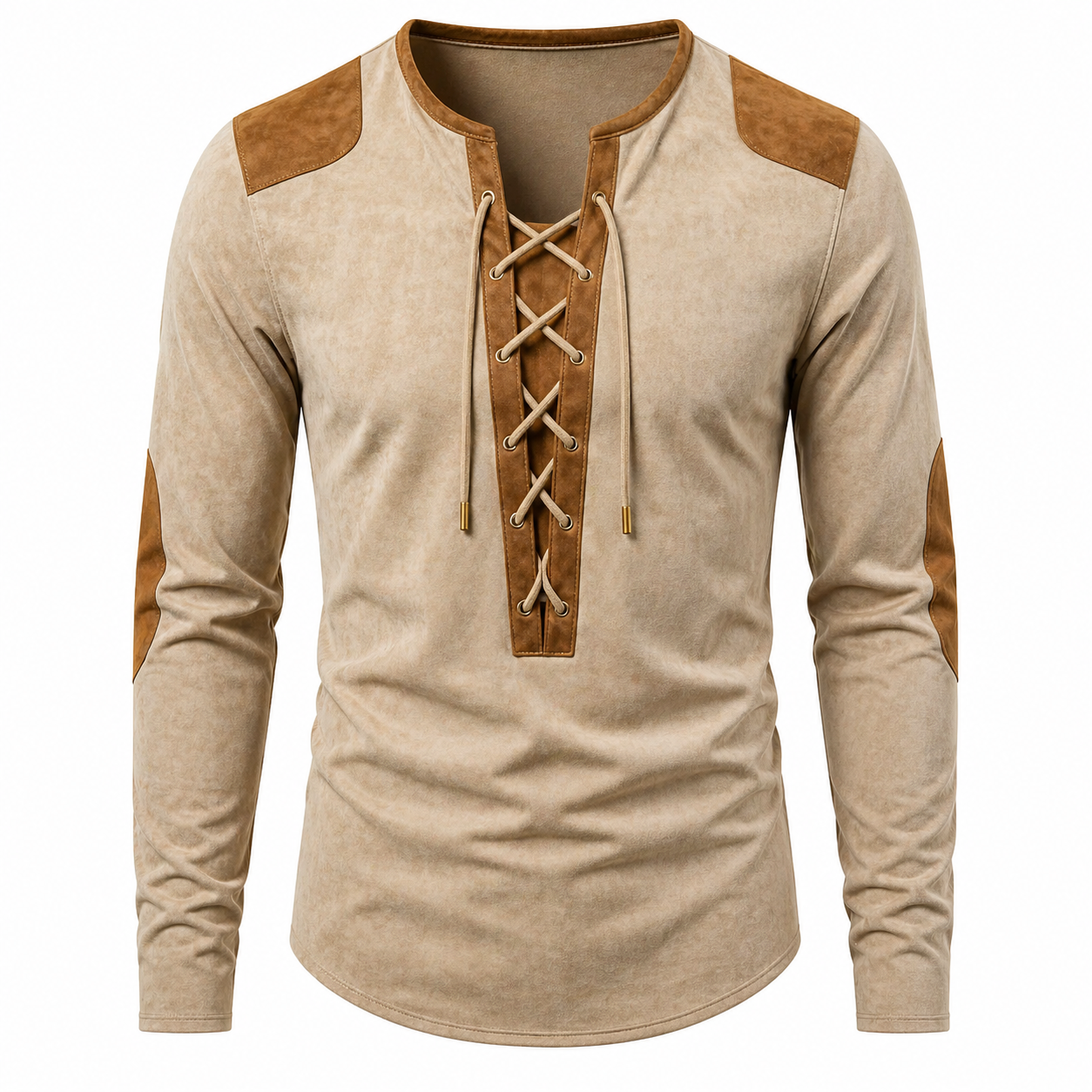 Camisa Henley vintage.