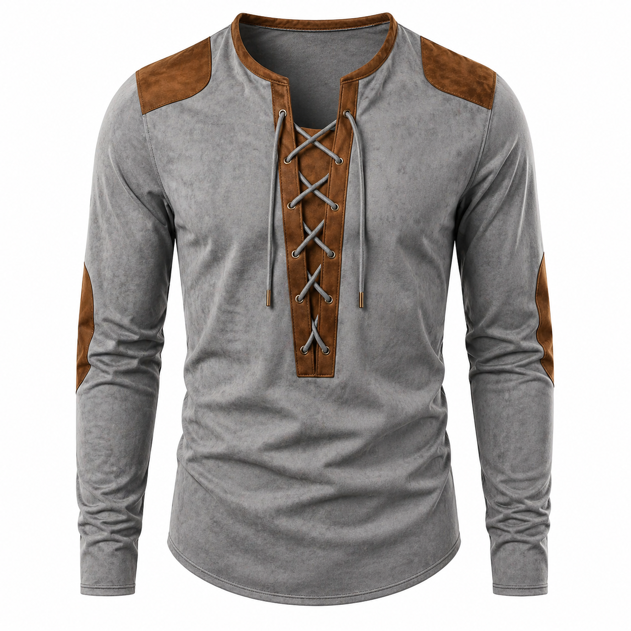 Camisa Henley vintage.