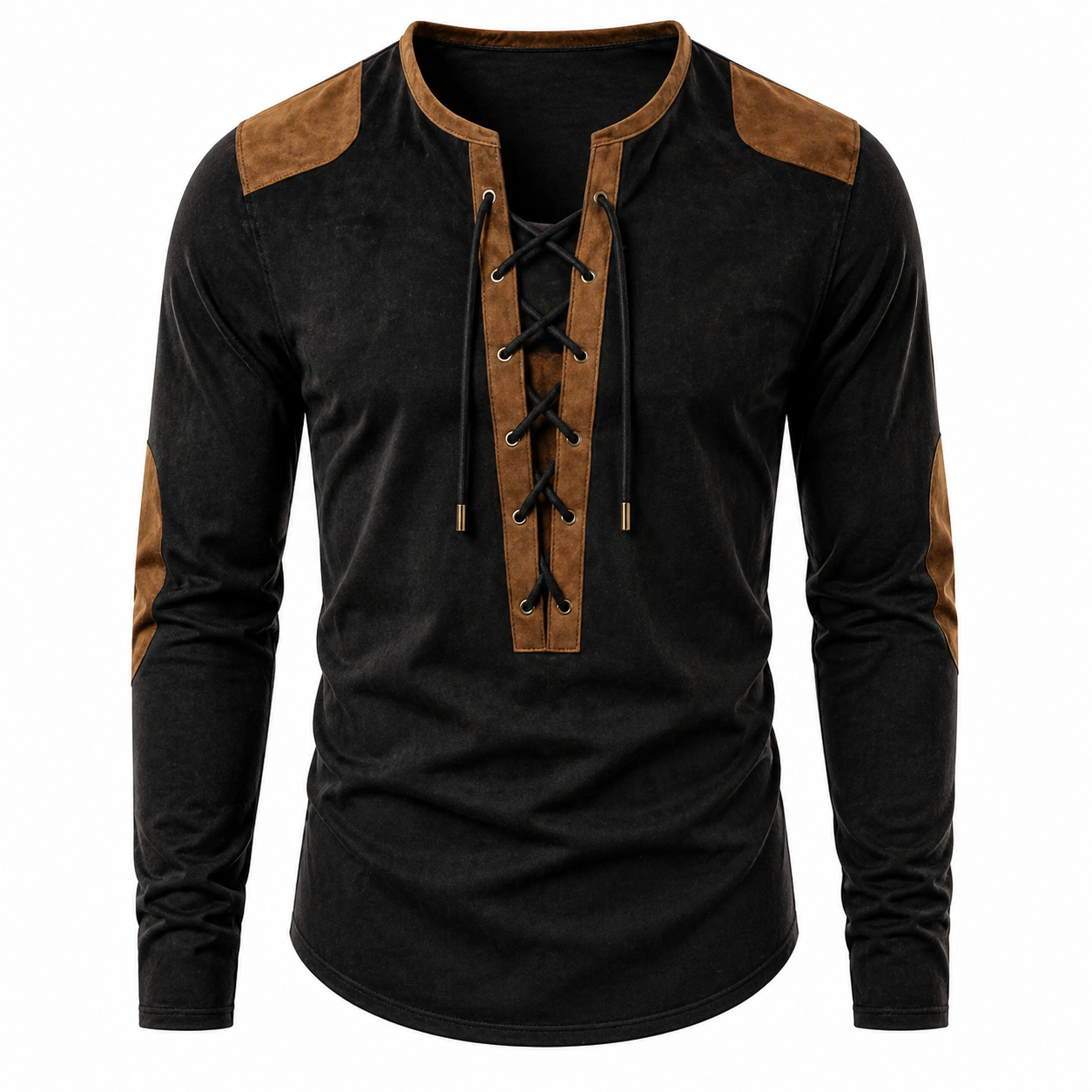 Camisa Henley vintage.