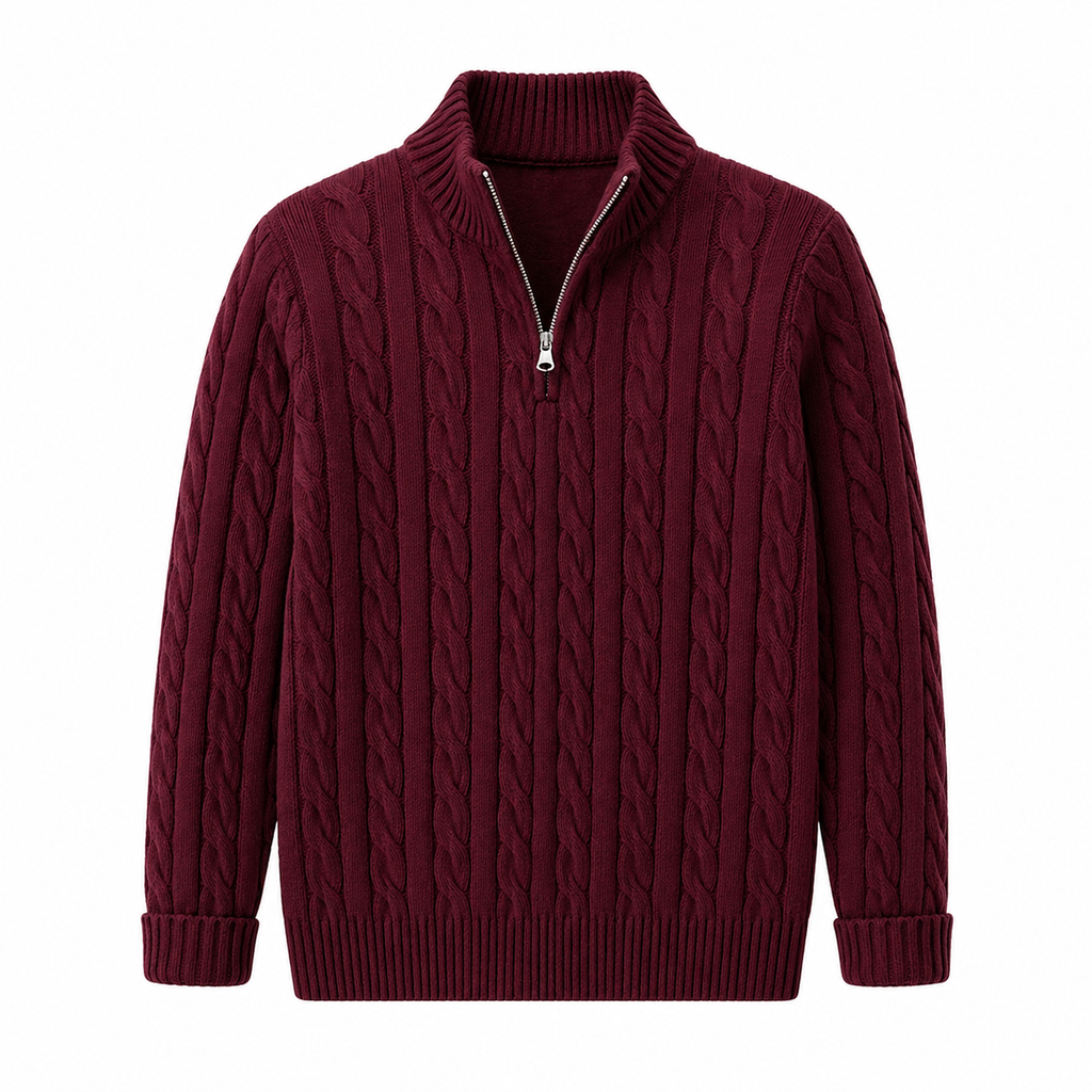 Jersey Alpine con Medio Cierre.