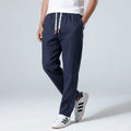 Tsuki - Pantalones de lino japoneses cómodos