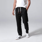 Tsuki - Pantalones de lino japoneses cómodos
