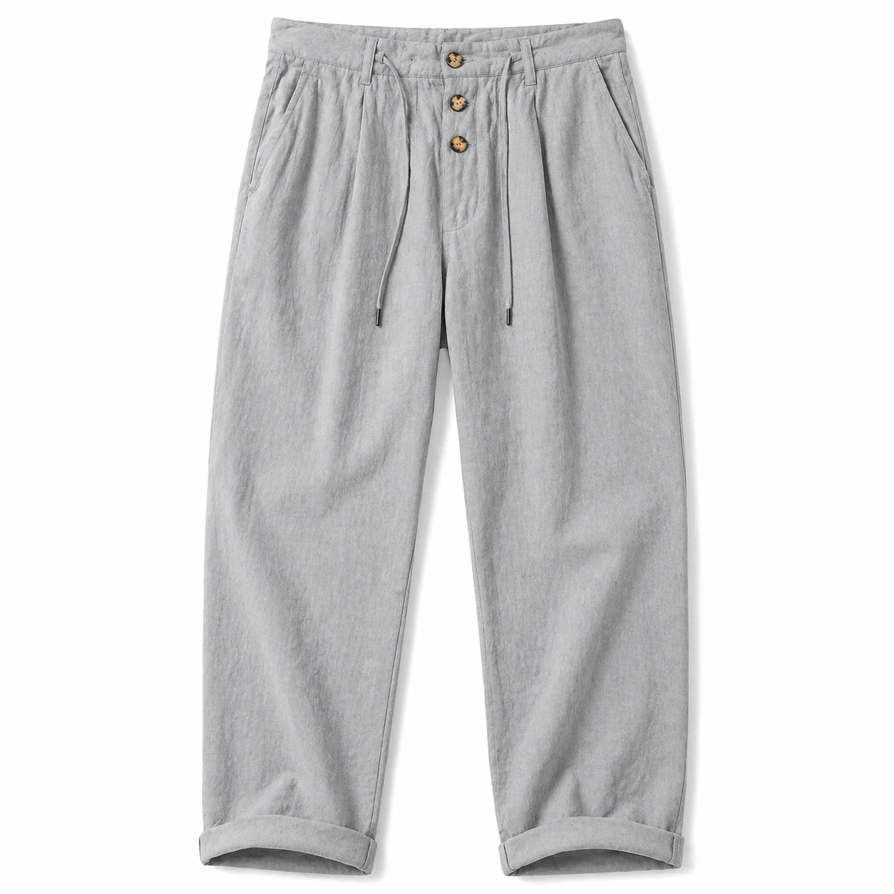 Pantalón Lino Signature - Negro.