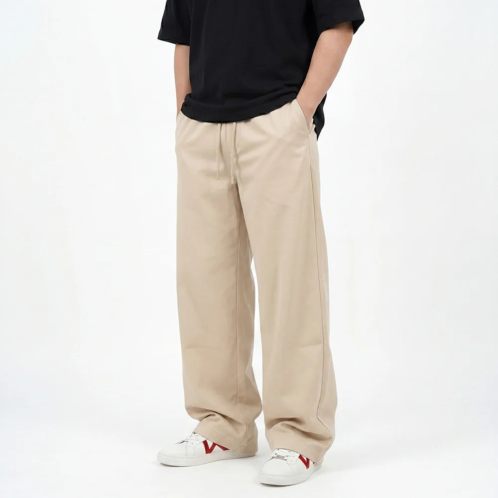 Hane - Pantalones de lino holgados
