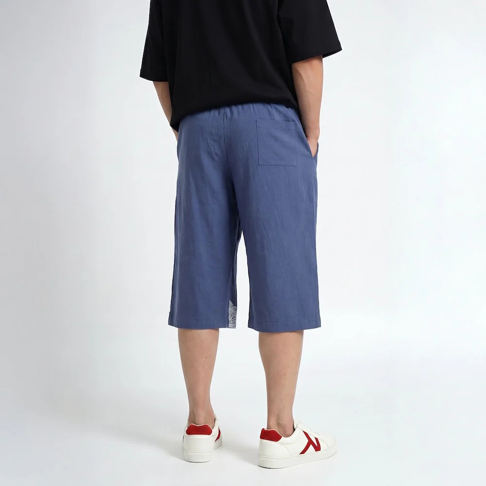 Taro - Pantalones japoneses de tres cuartos para mayor comodidad.