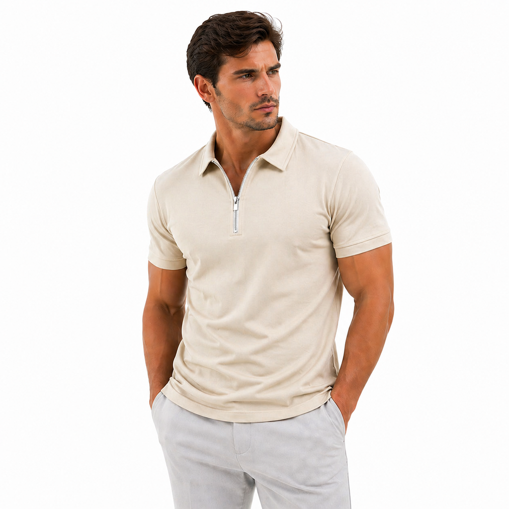 Polo Milano con Cierre.
