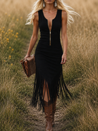 Valentina™ | Vestido Midi de Ante Premium