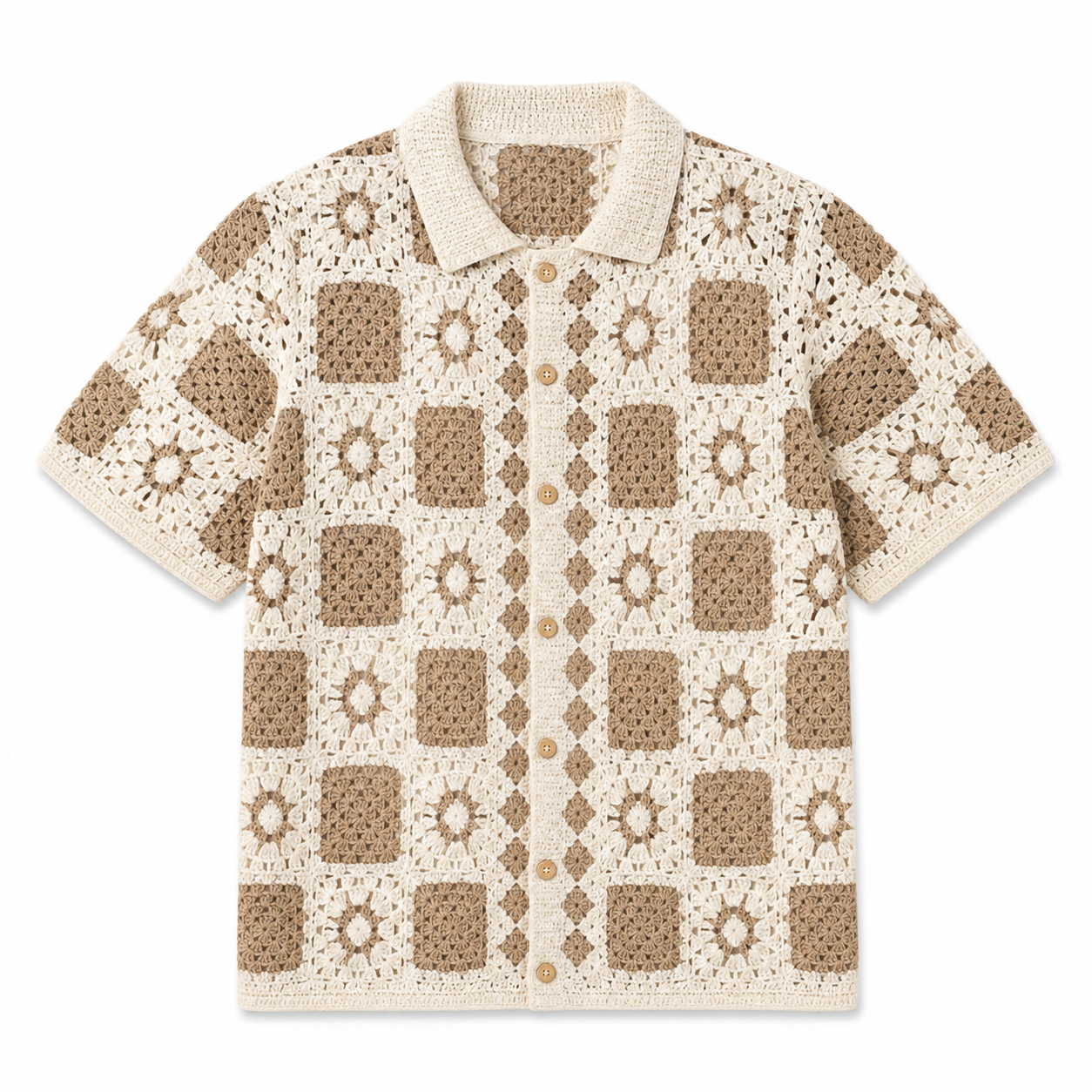 Camisa Crochet Monaco.