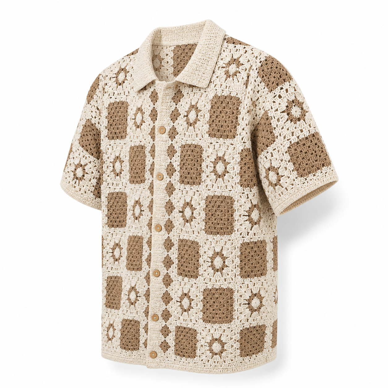 Camisa Crochet Monaco.