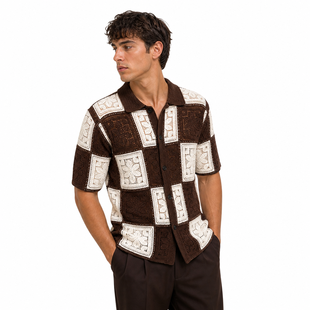 Camisa Porto Crochet.