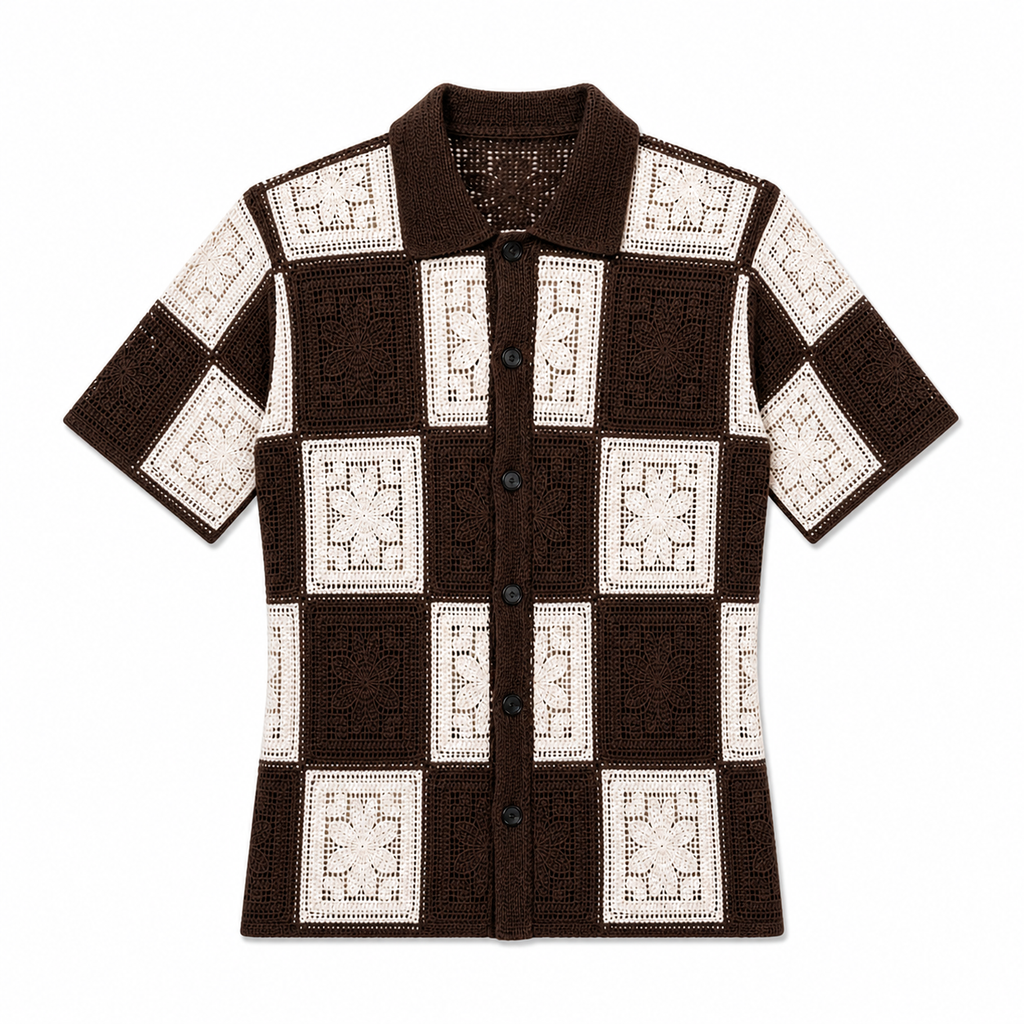 Camisa Porto Crochet.