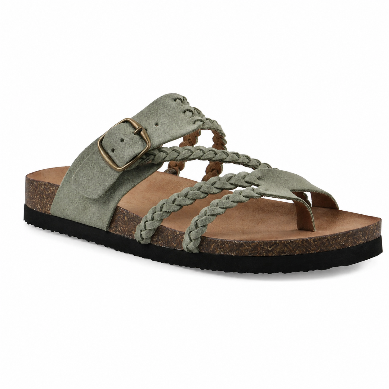 Sandalias Elegantes Trenzadas.