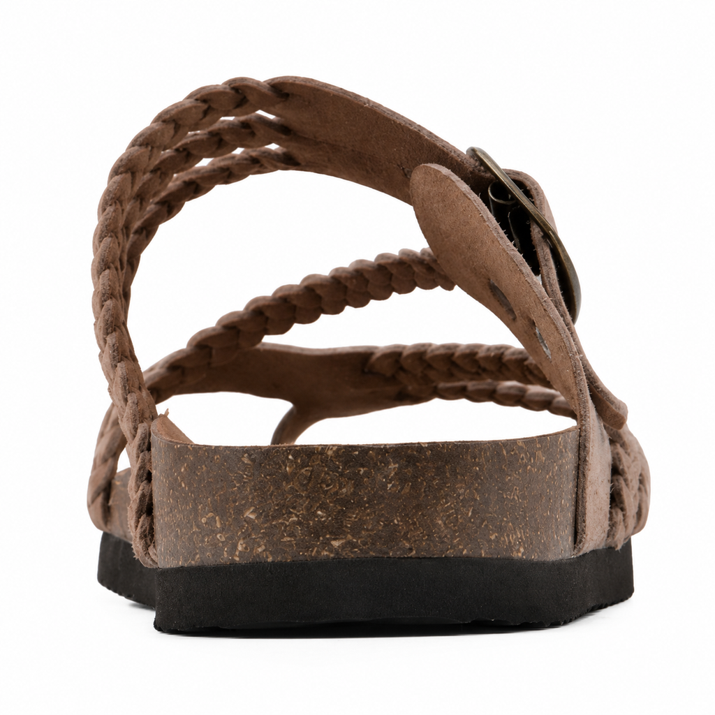 Sandalias Elegantes Trenzadas.