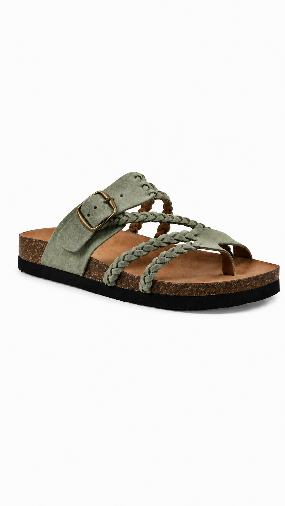 Sandalias Elegantes Trenzadas.