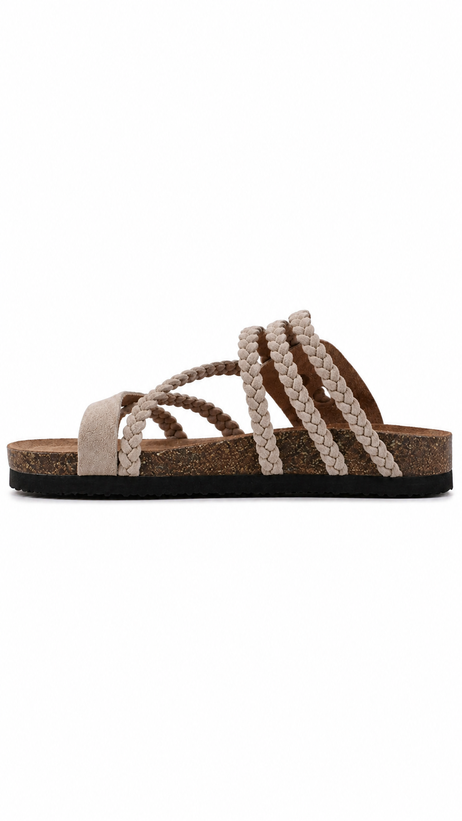 Sandalias Elegantes Trenzadas.