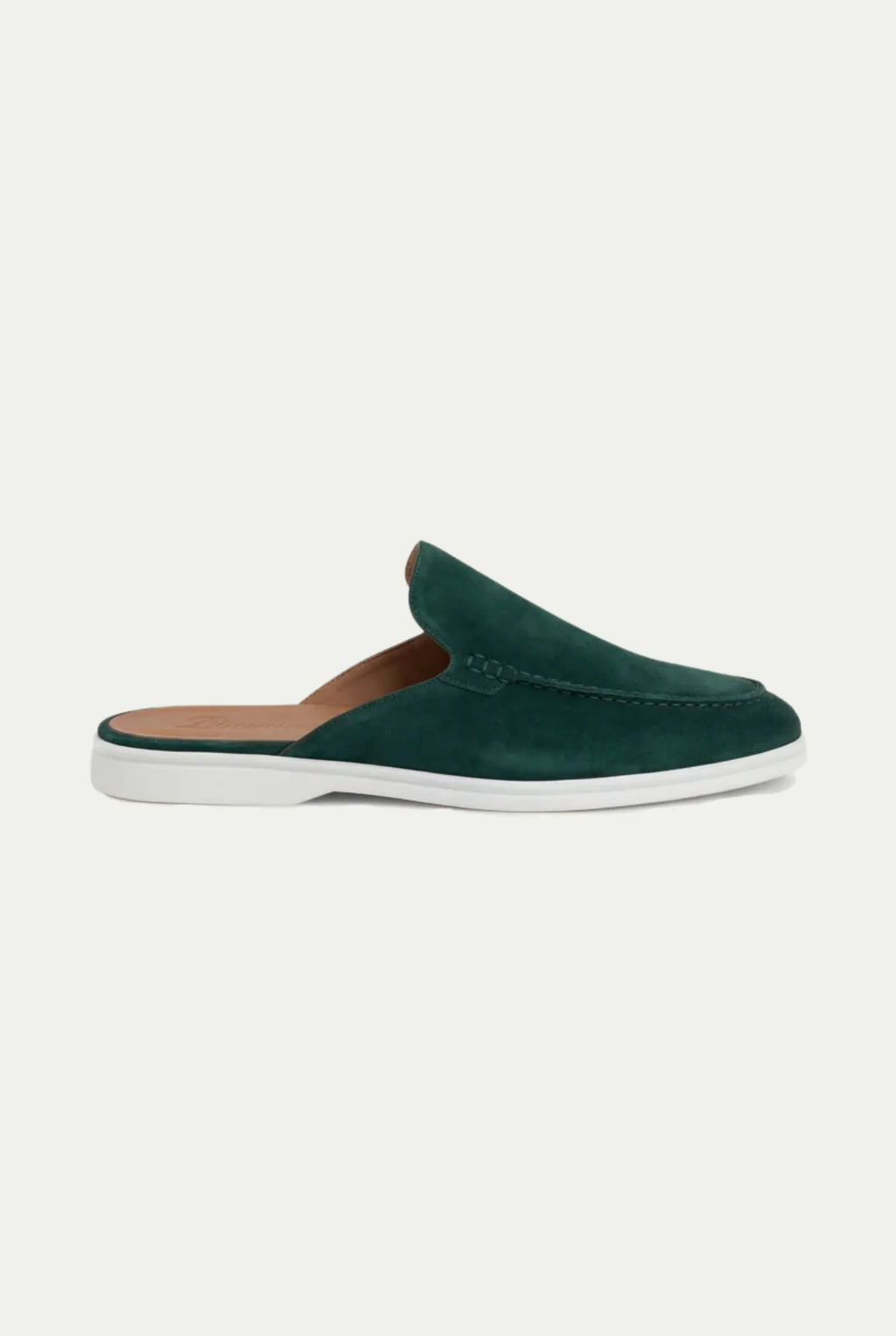 Mules Capri Suede Verde.