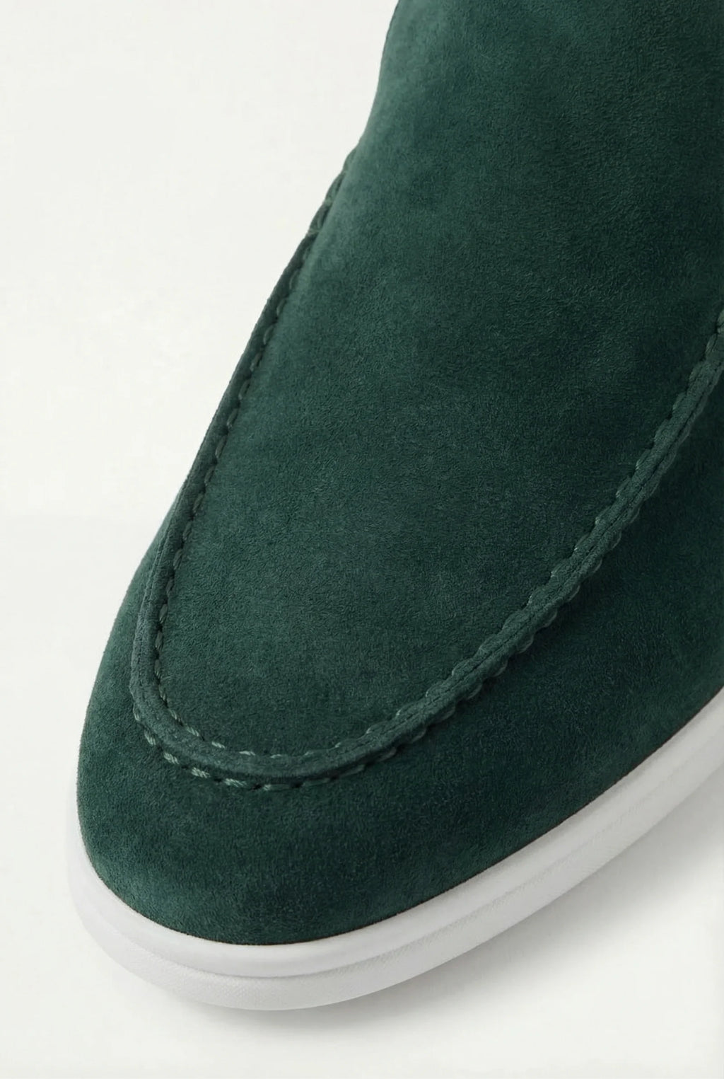 Mules Capri Suede Verde.